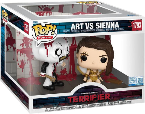 POP! Moment #1793: Terrifier - Art vs Sienna [Special Edition] (Funko POP!) Figure and Box (Box Damage)