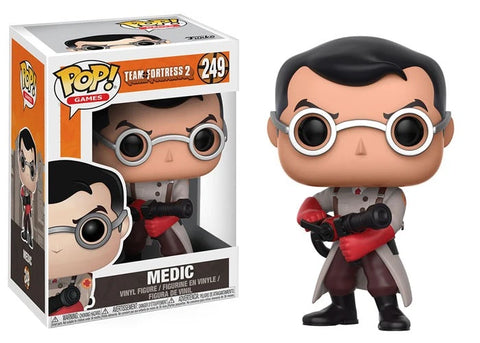 POP! Games #249: Team Fortress 2 - Medic (Funko POP!) Figure and Box w/ Protector