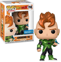 POP! Animation #708: Dragon Ball Z - Android 16 (Walmart Exclusive) (Funko POP!) Figure and Box w/ Protector