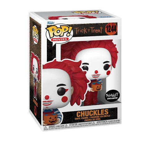 POP! Movies #1244: Trick 'r Treat - Chuckles (Spirit Exclusive) (Funko POP!) Figure and Box w/ Protector