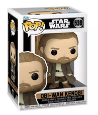 POP! Star Wars #538: Obi-Wan Kenobi (Funko POP!) Figure and Box w/ Protector