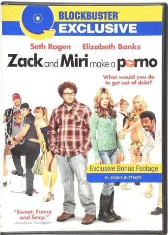 Zack And Miri Make A Porno (Blockbuster Exclusive) (DVD) Pre-Owned