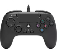 Wired Controller: OCTA Fighting Commander - Black (HORI) (Playstation 4 & 5) Pre-Owned