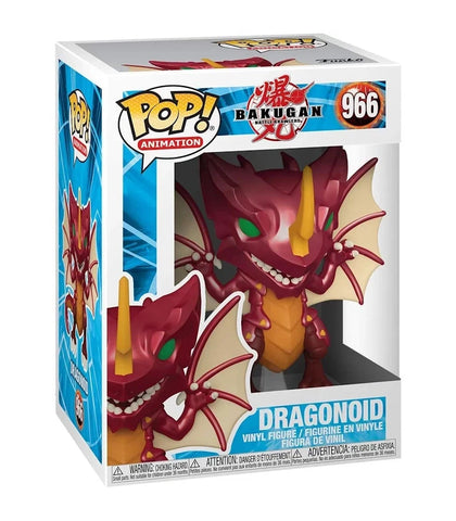 POP! Animation #966: Bakugan Battle Brawlers - Dragonoid (Funko POP!) Figure and Box w/ Protector