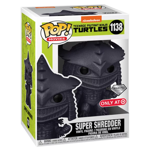 POP! Movies #1138: Teenage Mutant Ninja Turtles - Super Shredder (Diamond Collection) (Target Exclusive) (Funko POP!) Figure and Box w/ Protector