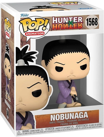POP! Animation #1568: Hunter X Hunter - Nobunaga (Funko POP!) Figure and Box w/ Protector
