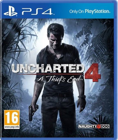 Uncharted 4: A Thief's End (Region 2/Import) Not For Resale Edition (Playstation 4) NEW