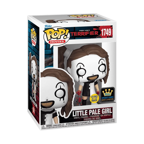 POP! Movies #1749: Terrifier - Little Pale Girl [Glows in the Dark] [Specialty Series Exclusive] (Funko POP!) Figure and Box w/ Protector