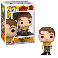 Funko POP! Movies #1115: The Suicide Squad - Rick Flag (Funko POP!) Figure and Box w/ Protector