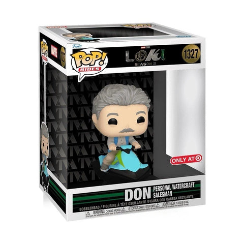 POP! Rides / Marvel Studios #1327: Loki Season 2 - Don Personal Watercraft Salesman [Target Exclusive] (Funko POP!) Figure and Box