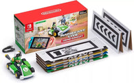 Mario Kart Live: Home Circuit - Luigi Set (Nintendo Switch) Pre-Owned: Kart, 4 Gates, 2 Arrow Signboards, USB Charging Cable, and Box