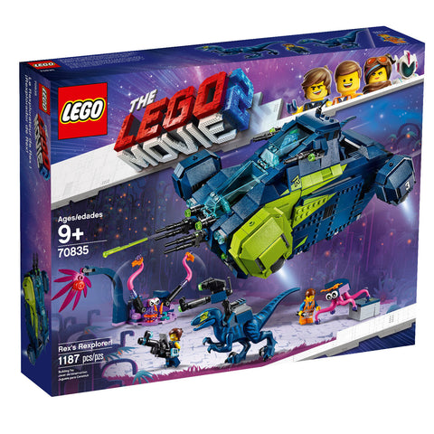 The Lego Movie: Rex's Rexplorer (70835) 1187 Pieces (Lego Set) NEW
