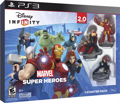 Disney INFINITY 2.0: Marvel Super Heroes Game Starter Pack (Playstation 3) NEW