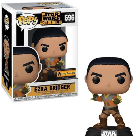 POP! Star Wars #696: Rebels - Ezra Bridger [Toy Temple Limited Edition Exclusive] (Funko POP!) Figure and Box w/ Protector