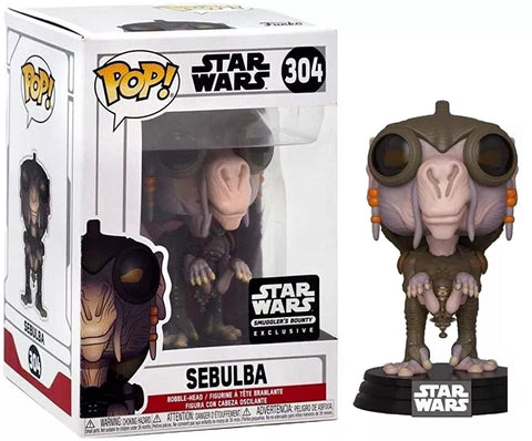 POP! Star Wars #304: Sebulba (Smuggler's Bounty Exclusive) (Funko POP!) Figure and Box w/ Protector