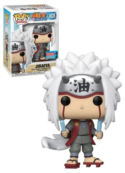 POP! Animation #1025: Shonen Jump Naruto Shippuden - Jiraiya [2021 Fall Convention Limited Edition] (Funko POP!) Figure and Box w/ Protector