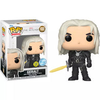 POP! Television #1322: The Witcher (Netflix) Geralt (Glows in the Dark) (Special Edition) (Funko POP!) Figure and Box w/ Protector