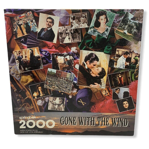 Gone With The Wind - 2000 Piece Puzzle (Springbook) 1995 (Hallmark) NEW