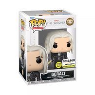 POP! Television #1322: The Witcher (Netflix) Geralt (Glows in the Dark) (Amazon Exclusive) (Funko POP!) Figure and Box w/ Protector