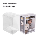 1 Protective Case for 4" Funko POP! - Clear Soft Plastic