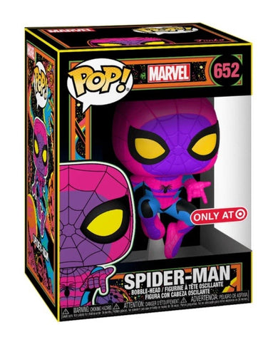POP! Marvel #652: Spider-Man [Target Exclusive] (Funko POP!) Figure and Box w/ Protector