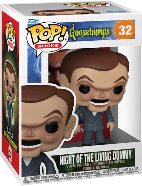 POP! Books #32: Goosebumps - Night of The Living Dummy (Funko POP!) Figure and Box w/ Protector