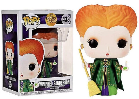 POP! Disney #433: Hocus Pocus - Winifred Sanderson (Funko POP!) Figure and Box w/ Protector