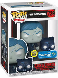 POP! Movies #729: Pet Sematary - Gage & Church (Glows in the Dark) (Wal-Mart Exclusive) (Funko POP!) Figure and Box w/ Protector