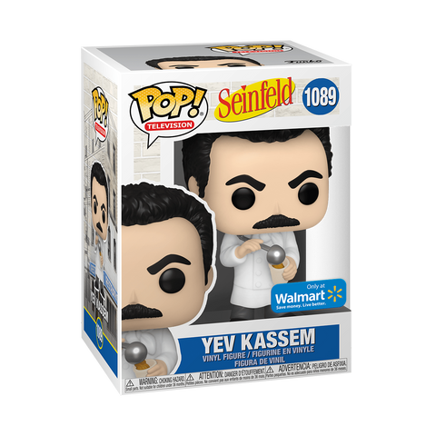 POP! Television #1089: Seinfeld - Yev Kassem (Wal-Mart Exclusive) (Funko POP!) Figure and Box w/ Protector