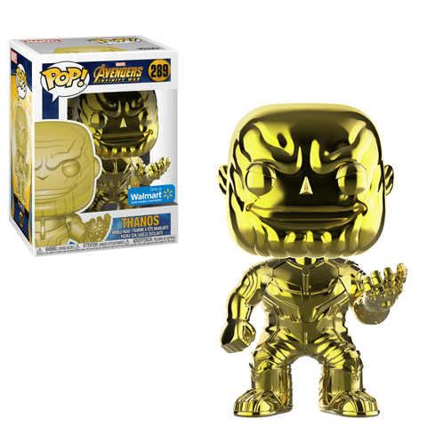 POP! Marvel #289: Avengers Infinity War - Thanos (Wal-Mart Exclusive) (Funko POP! Bobblehead) Figure and Box w/ Protector