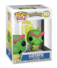 POP! Games #848: Pokemon - Caterpie (Funko POP!) Figure Loose in Box w/ Protector (Missing Plastic Insert)