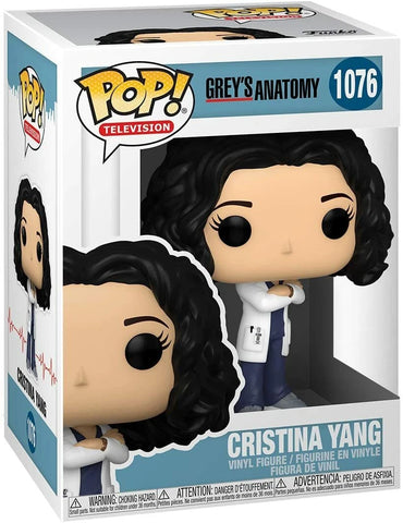 POP! Television #1076: Grey's Anatomy - Christina Yang (Funko POP!) Figure and Box w/ Protector