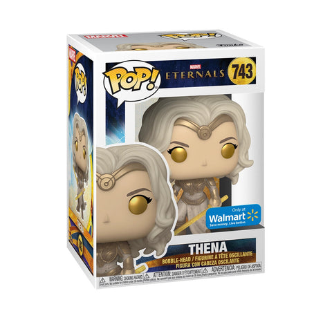 POP! Marvel #743: Eternals - Thena (Wal-Mart Exclusive) (Funko POP!) Figure and Box w/ Protector