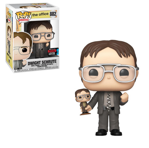 POP! Television #882: The Office - Dwight Schrute (2019 Fall Convention Limted Edition) (Funko POP!) Figure and Box w/ Protector