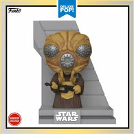 POP! Deluxe Star Wars #441: Bounty Hunters Collection - Zuckuss (Gamestop Exclusive) (Funko POP!) Figure and Box w/ Protector