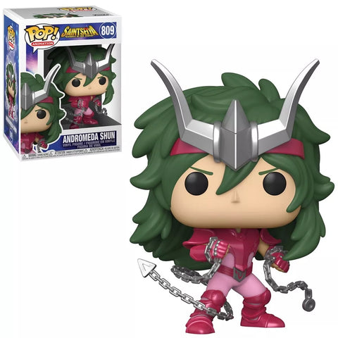 POP! Animation #809: Saint Seiya - Knights of the Zodiac - Andromeda Shun (Funko POP!) Figure and Box w/ Protector