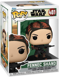 POP! Star Wars #481: Fennec Shand (Funko POP! Bobblehead) Figure and Box w/ Protector
