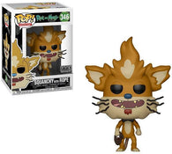 POP! Animation #346: Rick and Morty - Squanchy with Rope (FYE Exclusive) (Funko POP!) Figure and Box w/ Protector