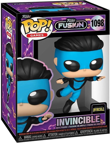 POP! Games #1098: Fusion - Invincible (Funko POP!) Figure and Box w/ Protector