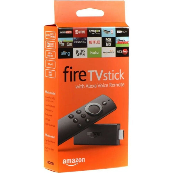 Fire TV Stick with Alexa Voice Remote - 2nd Gen (Amazon) NEW