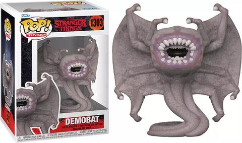 POP! Television #1303: Stranger Things - Demobat (Netflix) (Funko POP!) Figure and Box w/ Protector