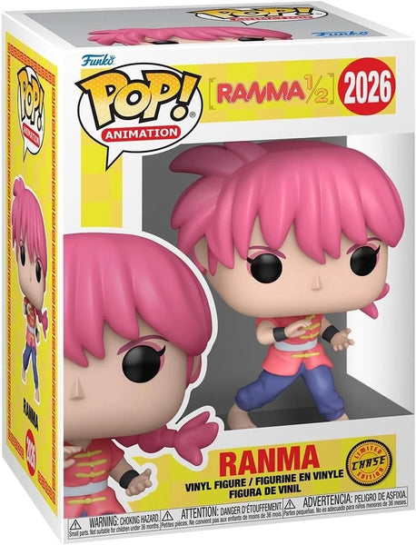 POP! Animation #2026: Ranma 1/2 - Ranma [Limited Edition Chase] (Funko POP!) Figure and Box w/ Protector