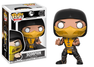 POP! Games #250: Mortal Kombat X - Scorpion (Funko POP!) Figure and Box w/ Protector
