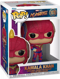 POP! Marvel Studios #1078: Ms. Marvel - Kamala Khan (Funko POP!) Figure and Box w/ Protector