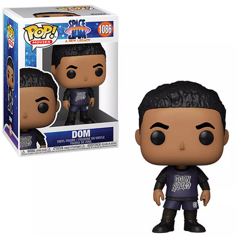 POP! Movies #1086: Space Jam A New Legacy - Dom (Funko POP!) Figure and Box w/ Protector