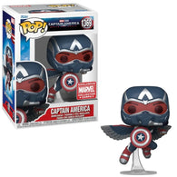 POP! Marvel #1369: Captain America Brave New World - Captain America [Collector Corps Exclusive] (Funko POP!) Figure and Box w/ Protector