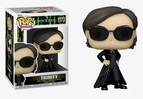 POP! Movies #1173: The Matrix - Trinity (Funko POP!) Figure and Box w/ Protector