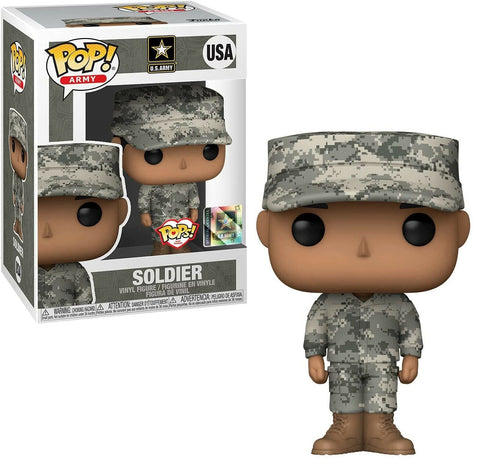 POP! U.S. Army #USA: Soldier (POPS with Purpose) (Funko POP!) Figure and Box w/ Protector