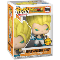 POP! Animation #1863: Dragon Ball Super Broly The Movie - Super Saiyan Gogeta Charting Kidan [Limited Edition Chase] (Funko POP!) Figure and Box w/ Protector
