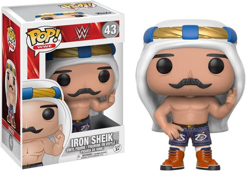 POP! WWE #43: Iron Sheik (Funko POP!) Figure and Box w/ Protector